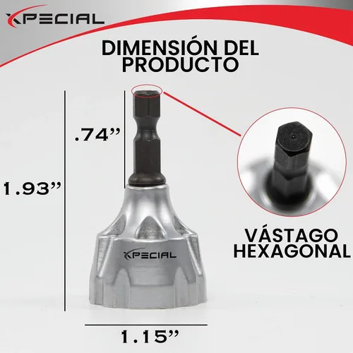 Vista 5 de Herramienta de chaflán externo de desbarbado, con hoja de carburo de tungsteno, broca de biselado de desbarbado, quitar herramientas de rebabas