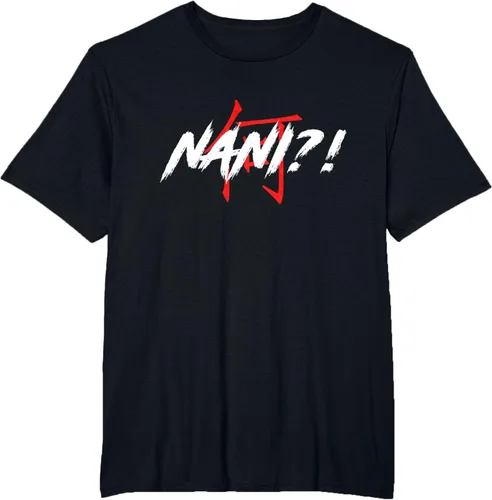 Vista 41 de Nani Meme Anime Japanese Camiseta, Negro, S