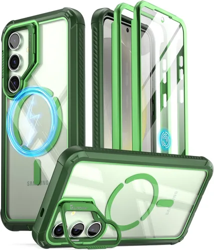Vista 10 de Poetic Guardian - Funda para Samsung Galaxy S24 de 6.2 pulgadas, [soporte integrado para cámara]