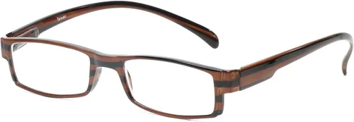 Vista 11 de Calabria 762 Gafas de lectura colgantes alrededor del cuello, lentes azules o transparentes, para hombres y mujeres, duraderos y modernos, patillas