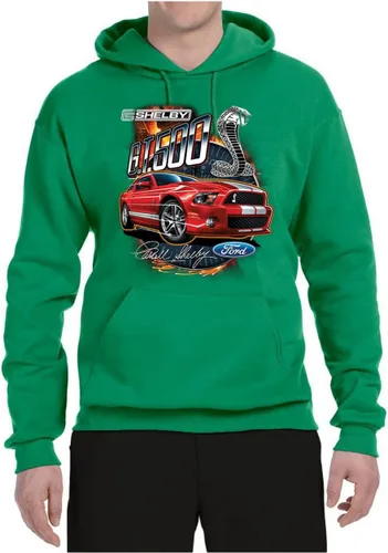 Vista 30 de Wild Bobby Shelby GT500 Cobra - Sudadera con capucha con diseño oficial de Ford Motors Cars and Trucks