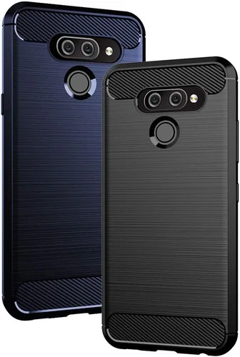 Vista 5 de Funda de teléfono para LG K50 K12 MAX con protector de pantalla de vidrio templado y accesorios para celda, delgada, resistente, cuerpo completo