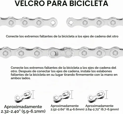 Vista 6 de Ryaco Juego de herramientas de cadena de bicicleta, reparación de eslabones