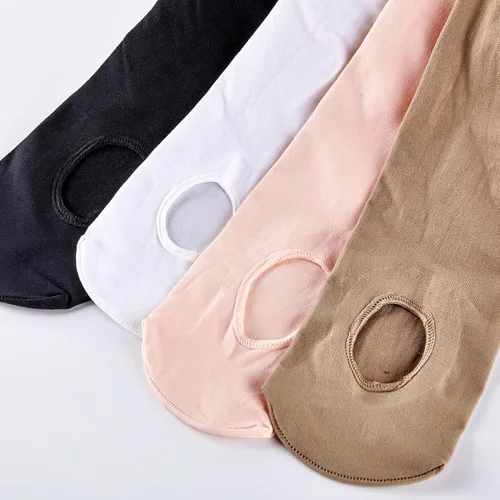 Vista 2 de DIPUG 3 pares de mallas de ballet convertibles para niñas (niños/niños)