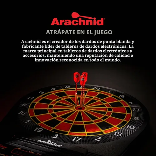 Vista 8 de Arachnid Cricket Pro 450 Electronic Dartboard
