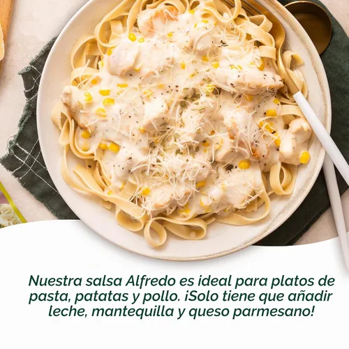 Vista 7 de Simply Organic, Mezcla para salsa de pasta, Alfredo, 1.48 oz