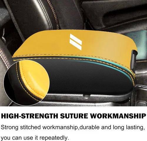 Vista 17 de YOSRTER Accesorios para Dodge Durango 2011-2018 2019 2020 Funda para reposabrazos de consola central, caja interior, decoración de reposabrazos