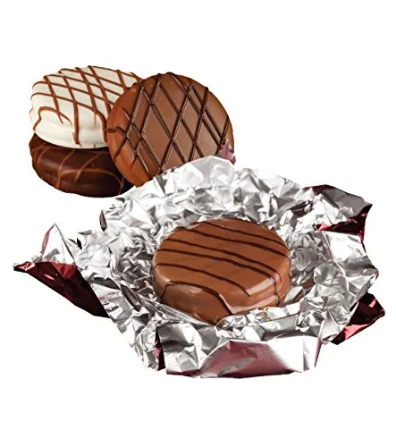 Vista 7 de Happy Birthday - Galletas de sándwich rellenas de crema con chocolate "Cookie Talk", paquete de 6