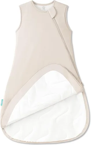 Vista 10 de PurComfy Saco de dormir súper suave 1.0 TOG, Saco de dormir premium de viscosa de bambú para bebé con cremallera de 2 vías, Manta vestible para bebé