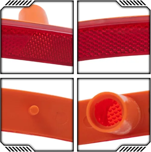 Vista 9 de EPIC LIGHTING Conjunto de luz reflectora trasera de repuesto estilo OE compatible con Mini Cooper 2002-2006 [MC2861101 63147165872] Lado derecho