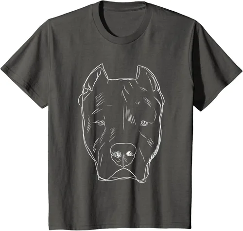 Vista 29 de Perro Dogo Argentino Camiseta Negro