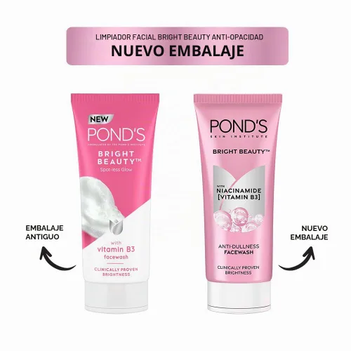 Vista 3 de POND'S Lavado facial Bright Beauty 1.76 oz