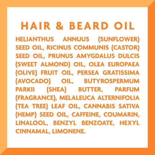 Vista 9 de Cantu Aceite para cabello y barba para hombres, 3.4 fl oz