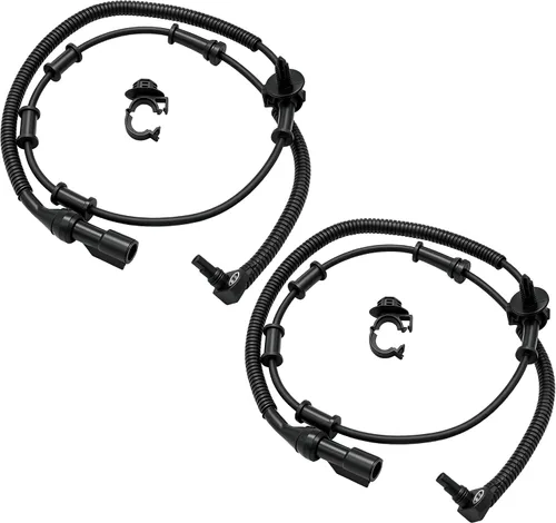 Vista 53 de HiSport Sensor de velocidad de rueda ABS 1J0927807B, 2 piezas, ubicación trasera izquierda y derecha, compatible con Audi TT 2000-2006, Volkswagen
