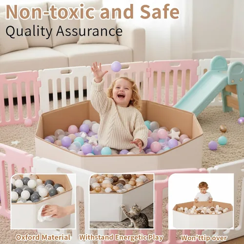 Vista 9 de Pelotas plegables para niños y mascotas, versátil piscina para niños y gatos, perfecto para niñas y niños, para interiores y exteriores, fácil