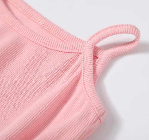 Vista 3 de Vestido tutú para niñas pequeñas, sin mangas, vestido de tul de princesa
