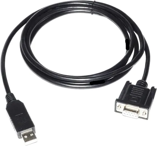 Vista 4 de PL2303GT CHIP USB to DB9 Female/Male Adapter to RS232 RS-232C Serial Converter Standard PINOUT and Null Modem Cable(1.0m,DB9 Female PINOUT 1)