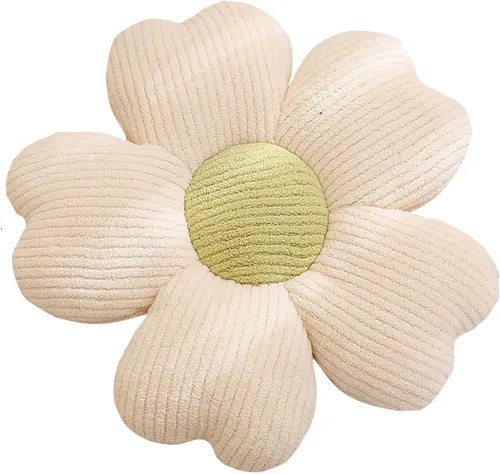 Vista 9 de Almohada en forma de flores Almohada con flores en La silla Cojines decorativos para el hogar cojines de flor de cerezo (45 * 45, rosa)