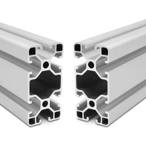 Vista 7 de IXGNIJ 4080 Extrusión de Aluminio con Ranura en T para Piezas de Impresora 3D y DIY de CNC Negra 400mmX2