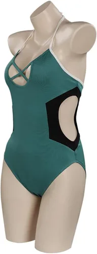 Vista 2 de FPING Traje de baño de una pieza para mujer, traje de baño de una pieza de Ochako Uraraka