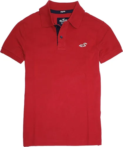 Vista 4 de Hollister Polo elástico Flex Piqué para hombre paquete de 3 HOM-31