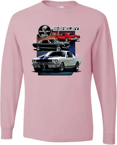 Vista 7 de Shelby '65 '66 '69 Powered by Ford Motors - Mangas largas oficiales para hombre