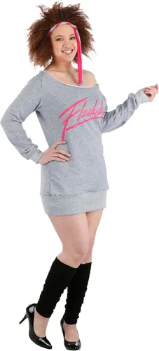 Vista 5 de Women's Flashdance Alex Owens Costume - Adult Flashdance Costume for Women