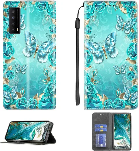 Vista 433 de jioeuinly ATT Motivate 2 - Funda compatible con ATT Motivate 2, funda con soporte abatible y cierre magnético DJS