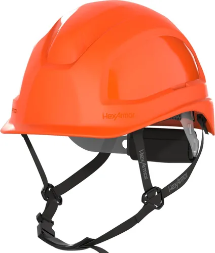 Vista 15 de HexArmor Casco de Seguridad Ceros® Casco Ceros® Duro Blanco