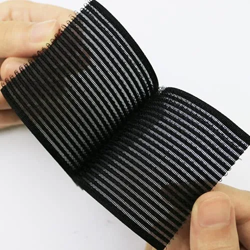 Vista 2 de Almohadilla para el cabello, 10 Pcs Magic Bangs Hair Fringe Pegatinas, Accesorios para el cabello - Negro