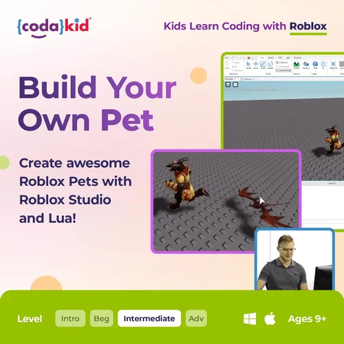Vista 9 de CodaKid Roblox Coding, Award-Winning, Coding for Kids, Ages 9+ with Online Mentoring Assistance, Learn Computer Programming and Code Fun Games with
