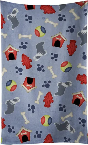 Vista 93 de Caroline's Treasures BB3948KTWL Affenpinscher Dog House Collection - Toalla de cocina para invitados, toalla de baño decorativa para cara, té, paño