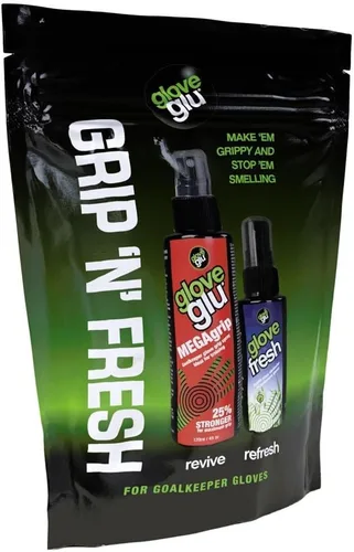 Vista 13 de gloveglu - Guantes de portero en espray Guantes de portero de 4.1 fl oz en aerosol MEGAgrip + guante de portero de 1.7 fl oz en aerosol para lavar
