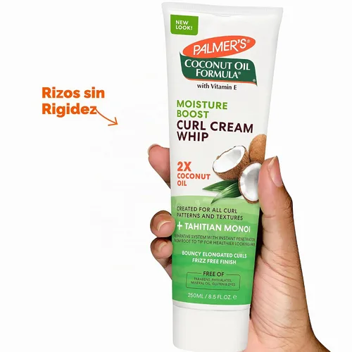 Vista 6 de Palmer's Crema batidora para rizos Moisture Boost con fórmula de aceite