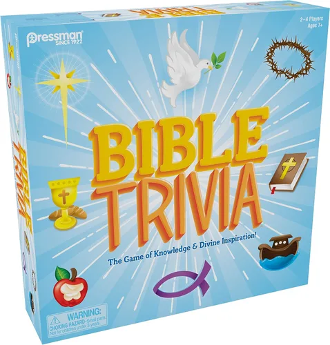 Vista 3 de Trivia bíblica de Pressman - El juego del conocimiento y la inspiración divina, multicolor