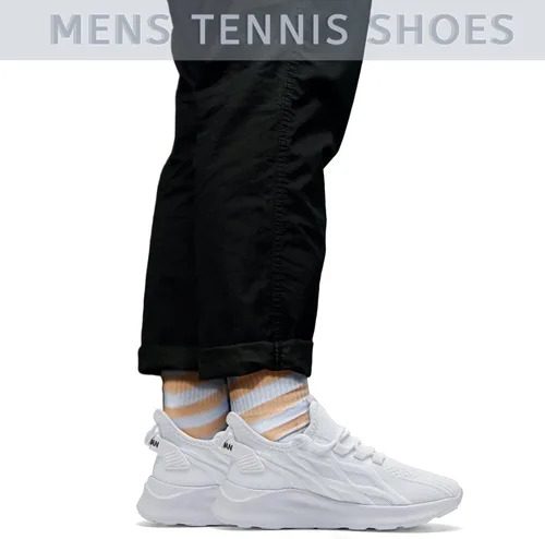 Vista 8 de GDEKLO Zapatos deportivos para correr para hombre, tenis para caminar, gimnasio, entrenamiento, atléticos, transpirables, para correr