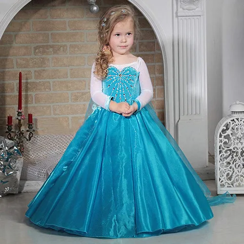 Vista 2 de Disfraz de princesa Cenicienta para niñas vestido de fiesta de cumpleaños Halloween