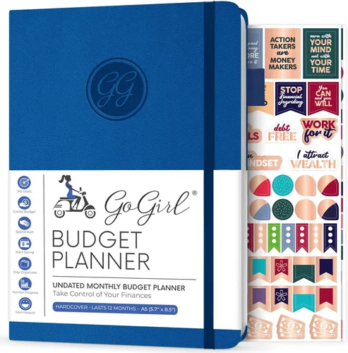 Vista 7 de GoGirl Planificador de Presupuesto – Organizador Mensual de Planificación Financiera, Libro de Presupuesto. Cuaderno de Seguimiento de Gastos, Negro