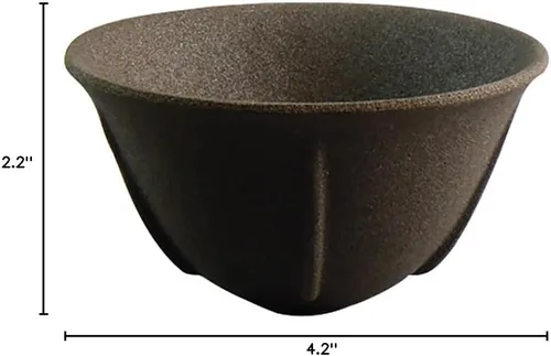 Vista 10 de Arita Ware NS-02 - Filtro de café de cerámica, pequeño, diámetro aproximado de 4,2 x 2,2 pulgadas (4.2 x 2.2 in), diseño de gotero ecológico