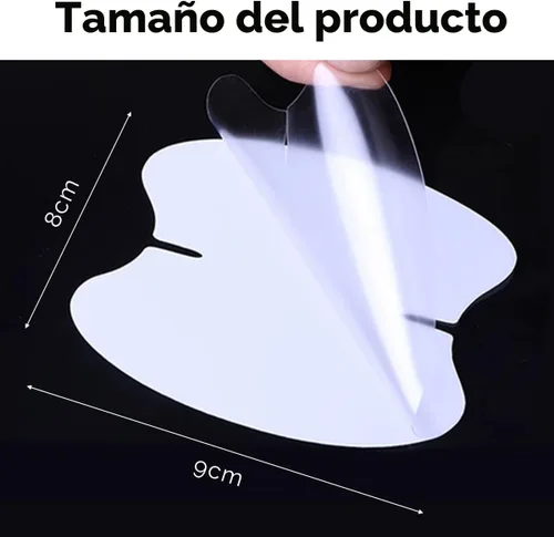 Vista 3 de 10 piezas de películas protectoras universales transparentes de TPU para manijas de puerta de coche, adhesivo protector para puerta de coche