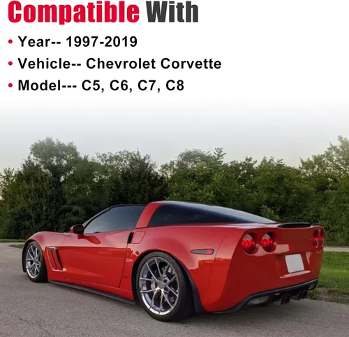 Vista 2 de Almohadilla de elevación (4 unidades) compatible con Chevy Corvette C5 C6 C7 C8, adaptador de punto de elevación de goma Jack Pucks con bolsa
