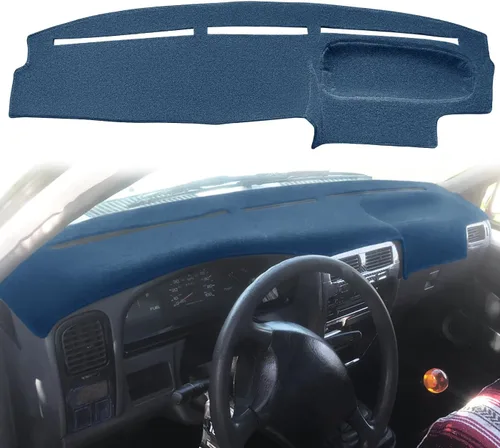 Vista 7 de Dash Cover Mat for Nissan D21 Hardbody Pickup Truck 1986-1993(Black) F77 Fcovergurus - Protector de alfombra personalizado para Nissan Pathfinder