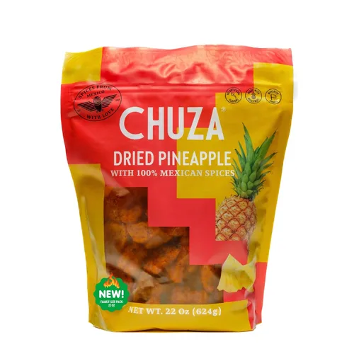 Vista 15 de CHUZA Bocaditos de cactus de nopal, picante seco, chile dulce, caramelo mexicano (3.5 onzas)