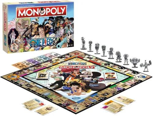 Vista 3 de Juego de mesa Monopoly de One Piece para 2-8 jugadores