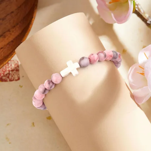 Vista 81 de Regalos navideños para niños, niñas adolescentes, mujeres, linda pulsera de cruz para niñas, regalos de Navidad cristianos para mujeres, ideas