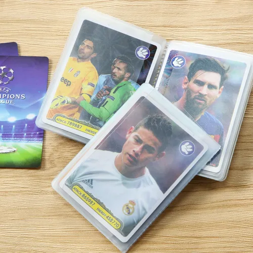 Vista 6 de 4 paquetes de 6 páginas para tarjetas de crédito, portatarjetas de crédito, fundas transparentes para tarjetas de crédito, para hombres y mujeres