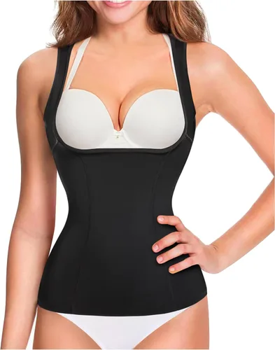 Vista 2 de Gotoly Chaleco de compresión moldeador invisible para mujer con control de abdomen