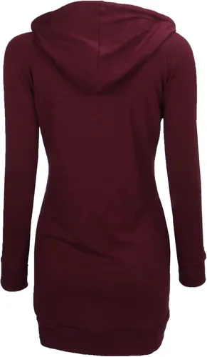 Vista 4 de BEPEI Sudadera de manga larga con capucha para mujer con bolsillos