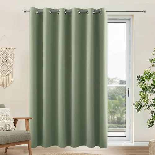 Vista 191 de KOUFALL Cortinas de Baño Aqua para Ventana, Juego de 2 Paneles Decoración Costera Cortinas Cortas Opacas para Ventana Pequeña de Cocina Puerta