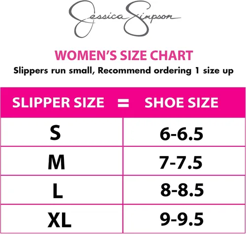 Vista 2 de Jessica Simpson - Pantuflas piel sintética para mujer con espuma viscoelástica